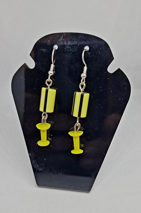 Yellow pins
