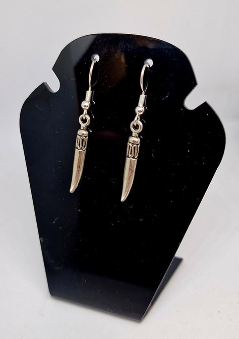 Tusk earrings